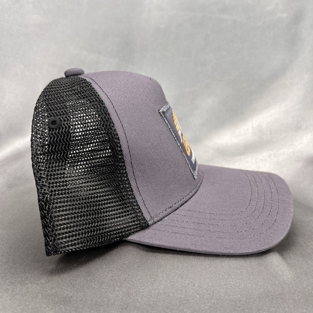 Leatt‎ Trucker Hat Explore Your Limits Gray Black Mesh Outdoor Moto Snapback Cap - Picture 8 of 11